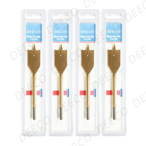 ดอกสว่านใบพาย DEECO (WOOD CUTTING FLAT BIT TITANIUM DEECO)