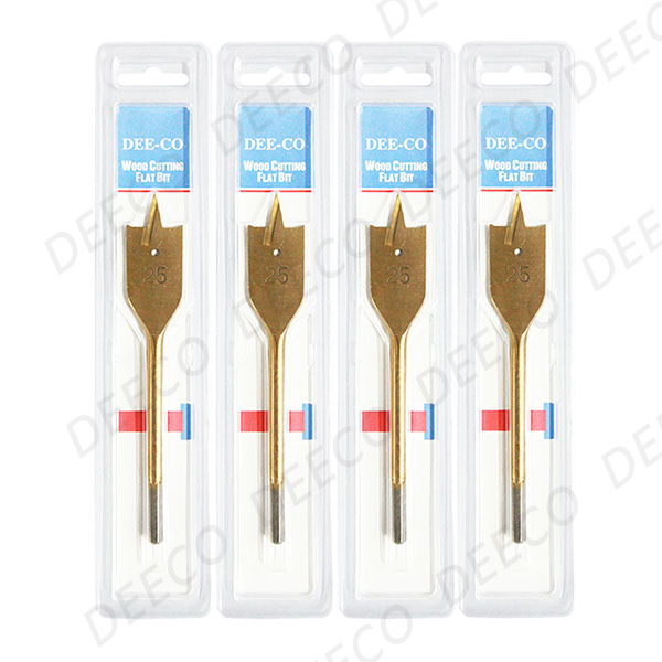 ดอกสว่านใบพาย DEECO (WOOD CUTTING FLAT BIT TITANIUM DEECO) ดอกสว่านใบพาย DEECO (WOOD CUTTING FLAT BIT TITANIUM DEECO)
